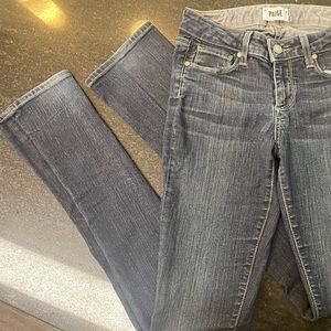 PAIGE SKYLINE STRAIGHT Jeans, Size 26